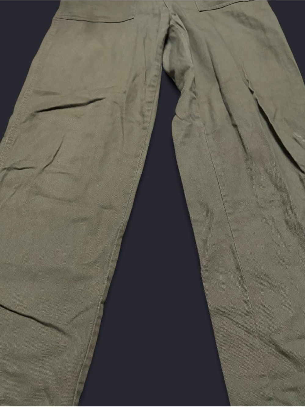 H&M Olive Green Wide Leg Pants